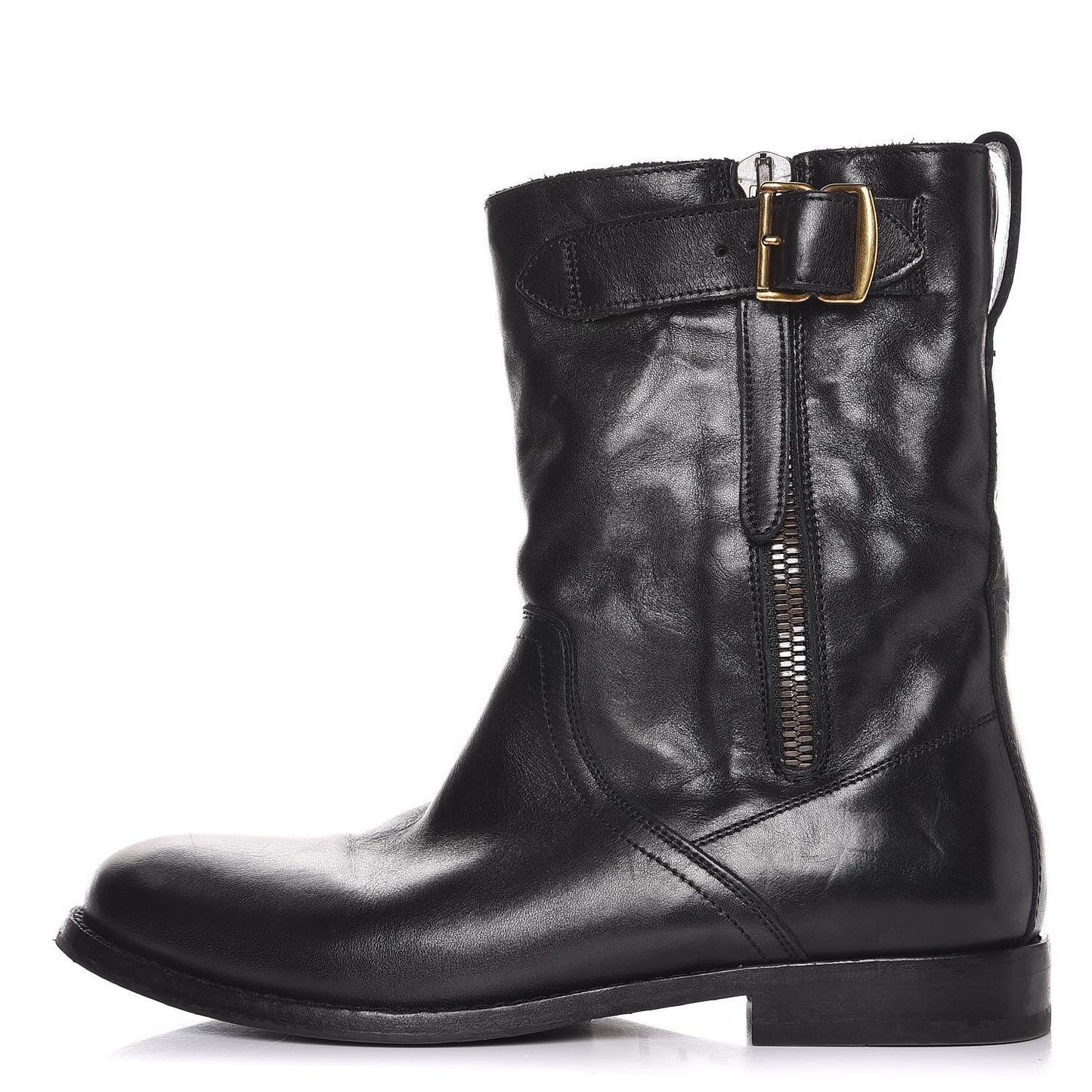 Calfskin Kerry Boots 36.5 Black