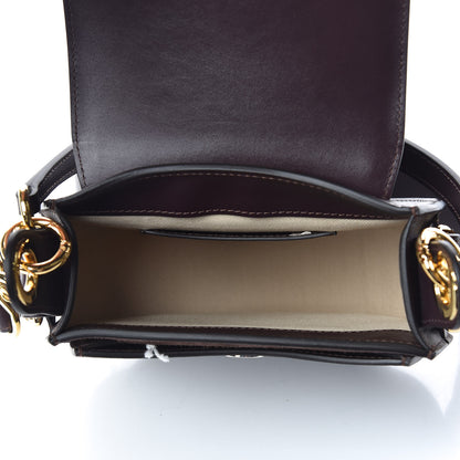 Chloe Calfskin Small Tess Bag Black Raisin 8 of 11