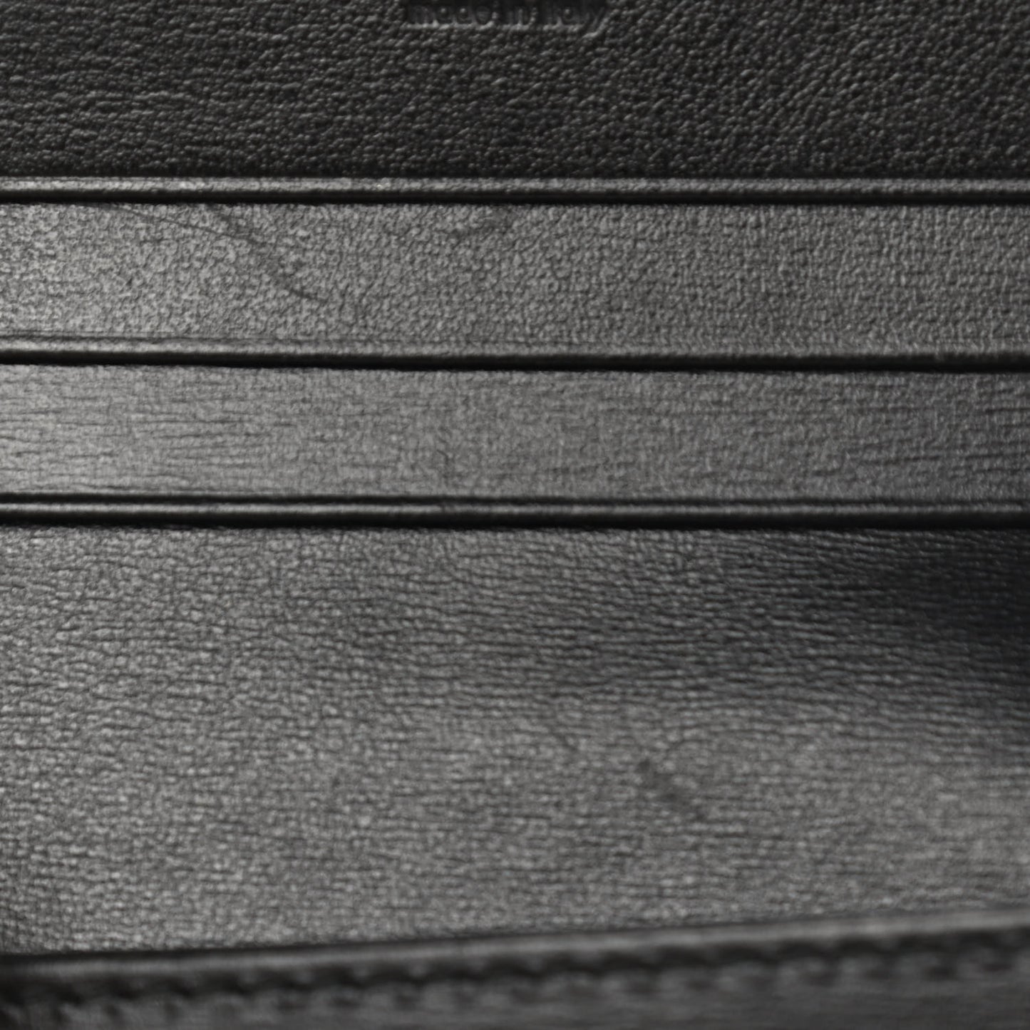 Calfskin Web Trapuntata GG Marmont Card Case Wallet Black