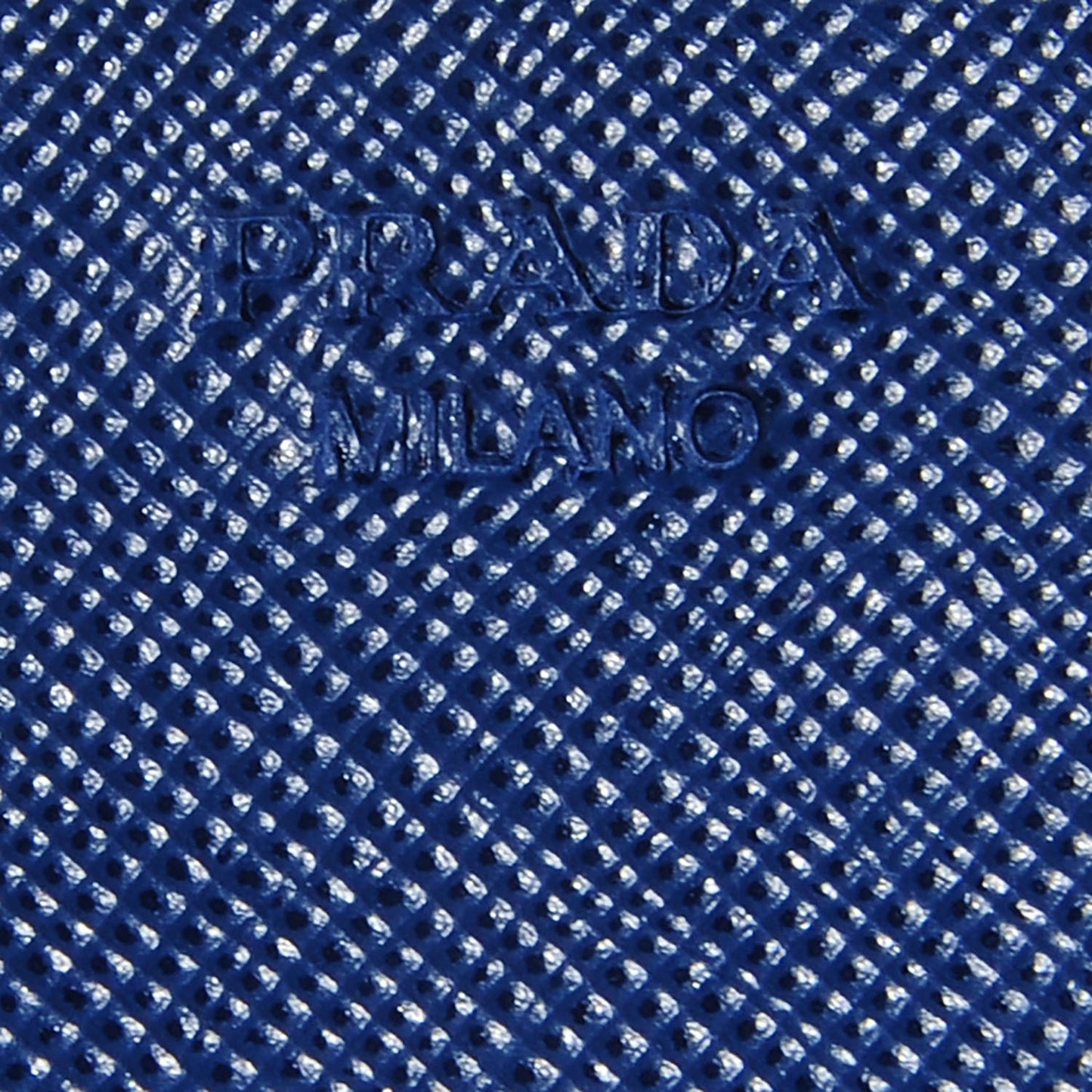 Saffiano Triangle Continental Flap Wallet Bleuette