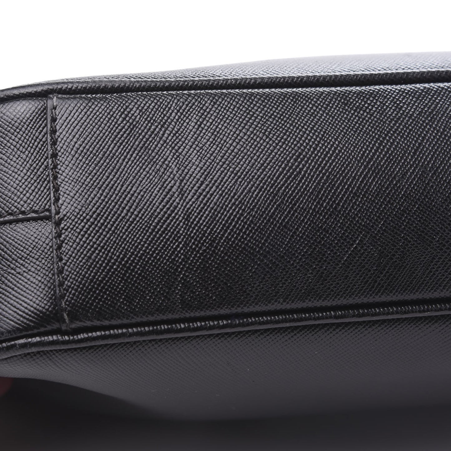 Saffiano Lux Bowler Black