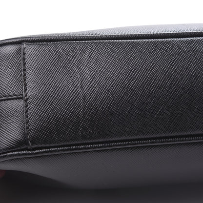 Prada Saffiano Lux Bowler Black 10 of 11