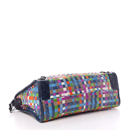 Balenciaga Agneau Lattice Woven Classic Hardware City Multicolor 4 of 18