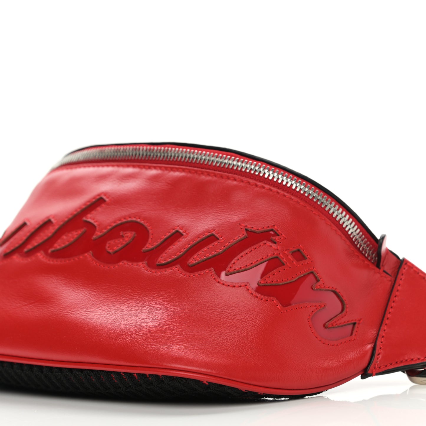 Calfskin Marie Jane Belt Bag Red