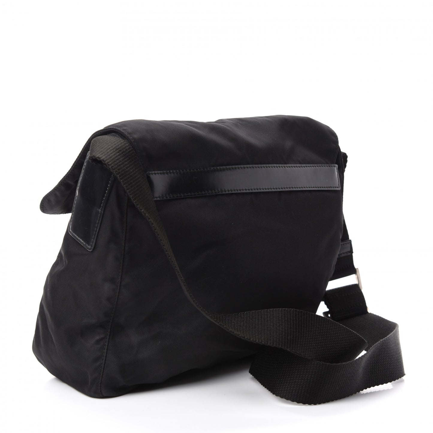 Nylon Vela Messenger Black