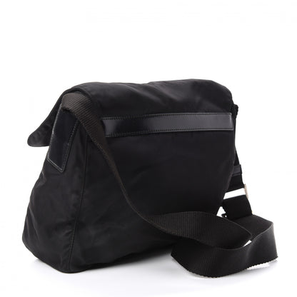 Prada Nylon Vela Messenger Black 3 of 10