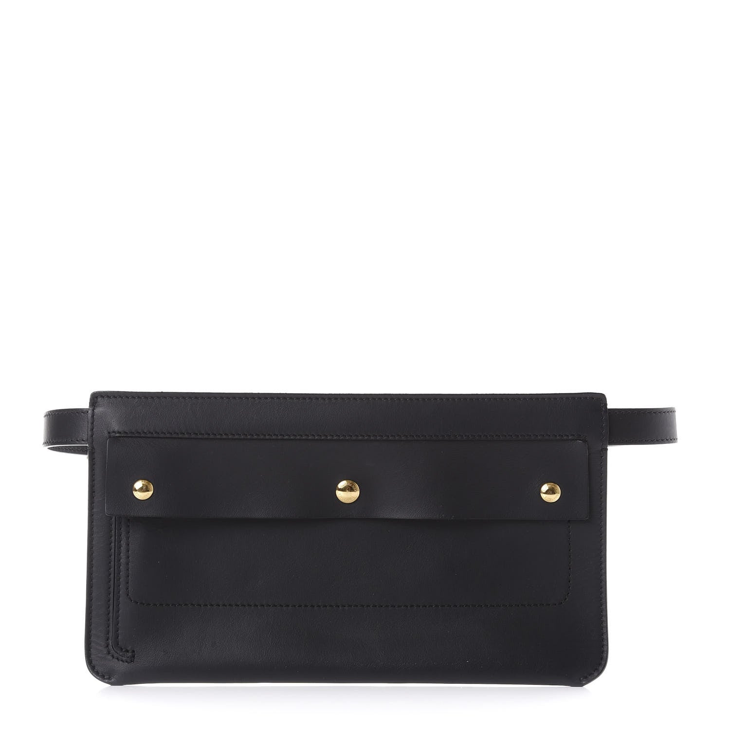 Burberry Calfskin Pocket Belt Bag Black 1 of 6