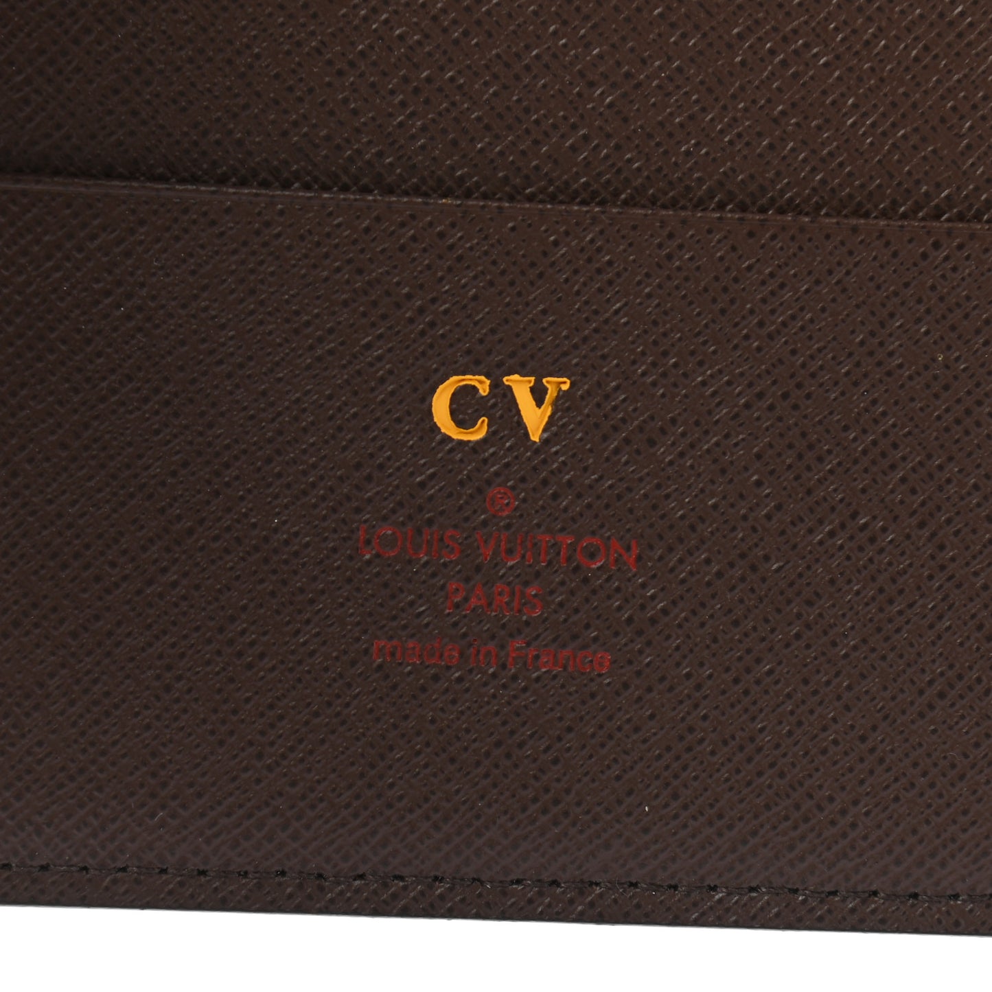 Damier Ebene Large Ring Agenda Cover