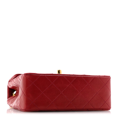 Chanel Lambskin Quilted Mini Square Flap Scarlet 4 of 14