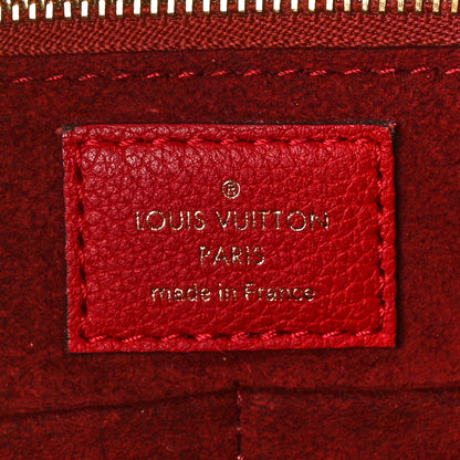 Louis Vuitton Calfskin Monogram Kimono Tote Cherry 6 of 12