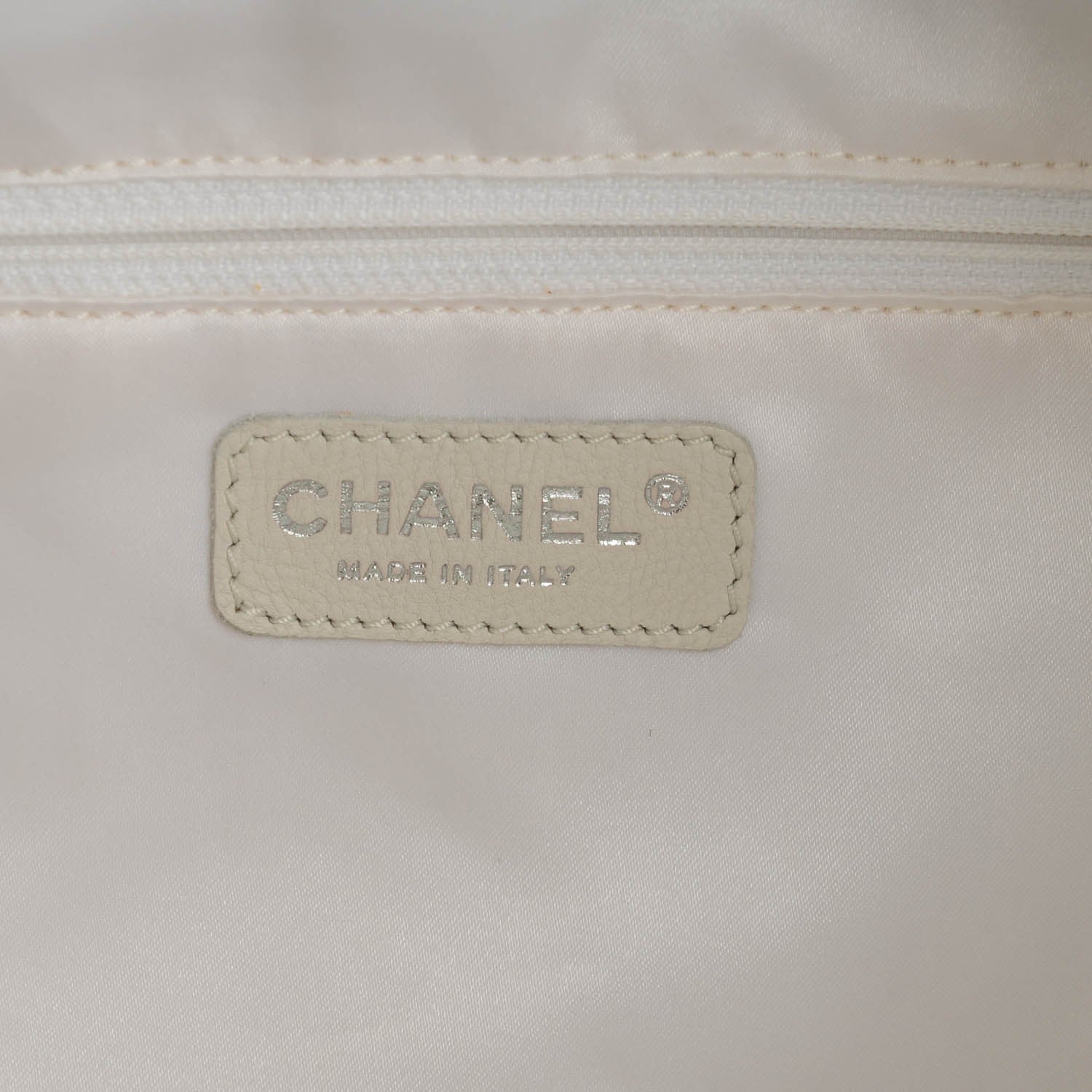 Chanel Calfskin Baby Coco Cabas White 6 of 7