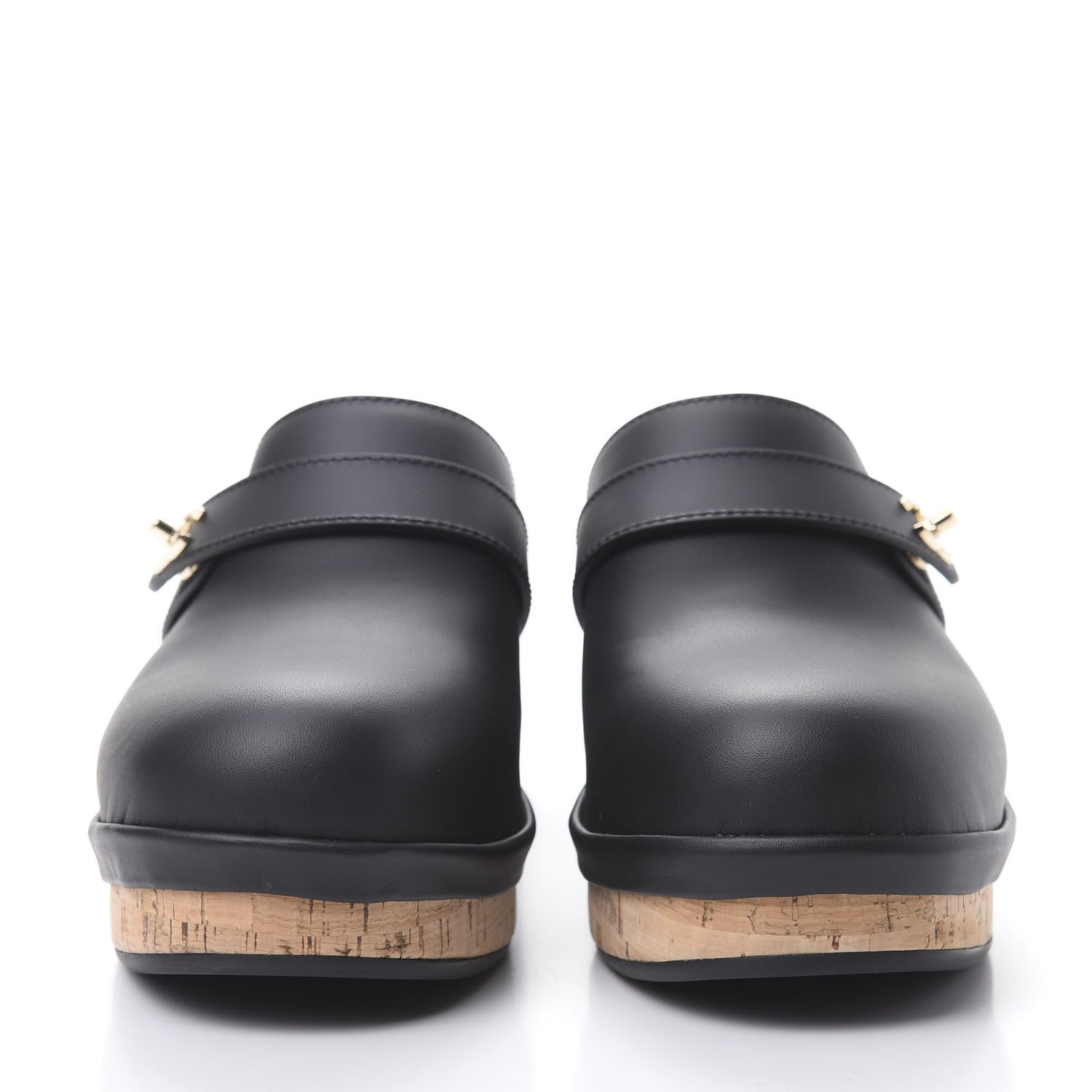 Chanel Calfskin CC Turn Lock Clogs 40 Black 2 of 7