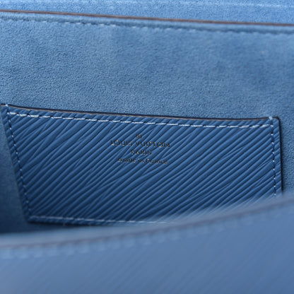Louis Vuitton Epi Twist Shoulder Bag MM Blue Jean 8 of 9