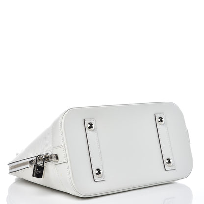 Louis Vuitton Epi Alma PM White 4 of 10