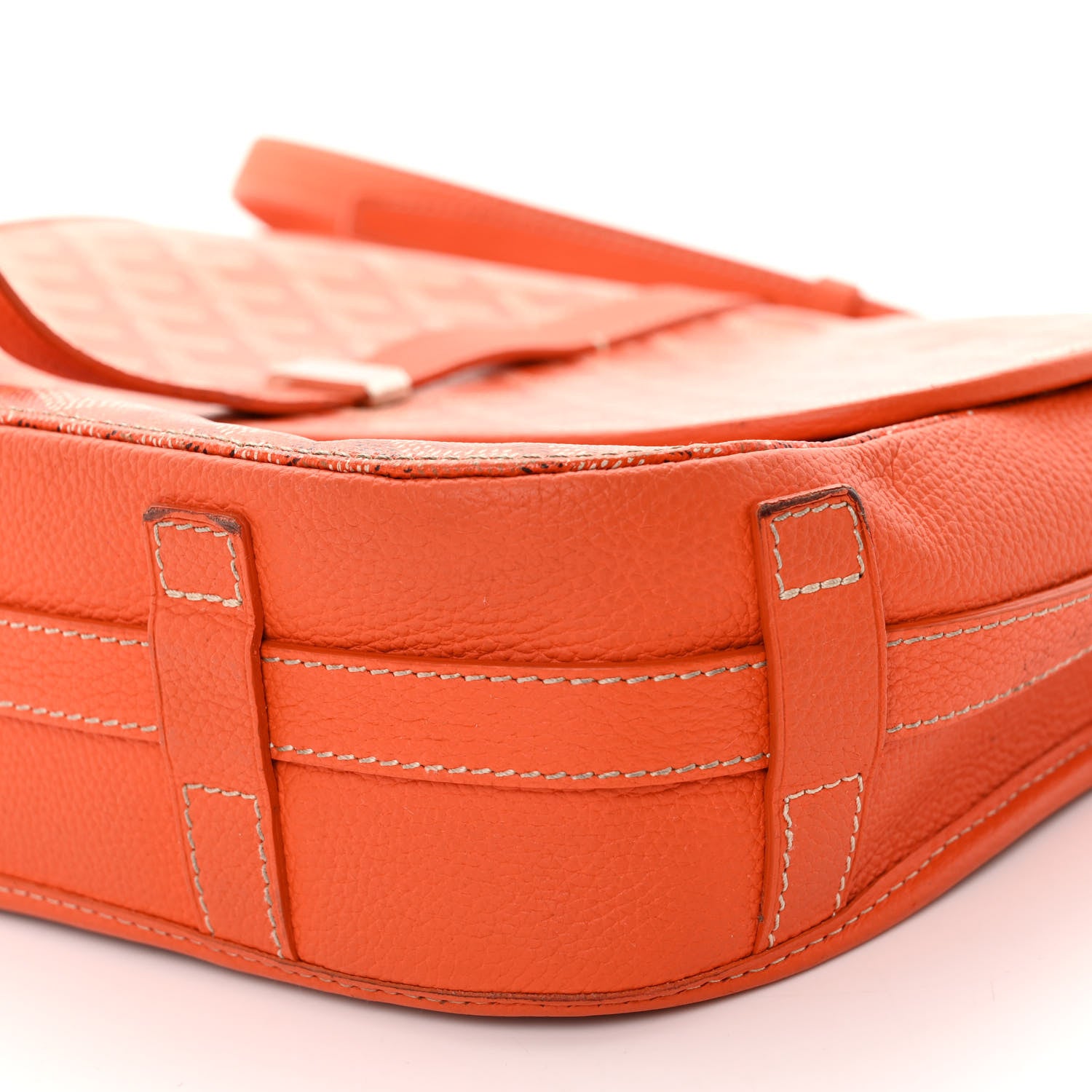 Goyard Goyardine Belvedere II MM Messenger Bag Orange 9 of 12