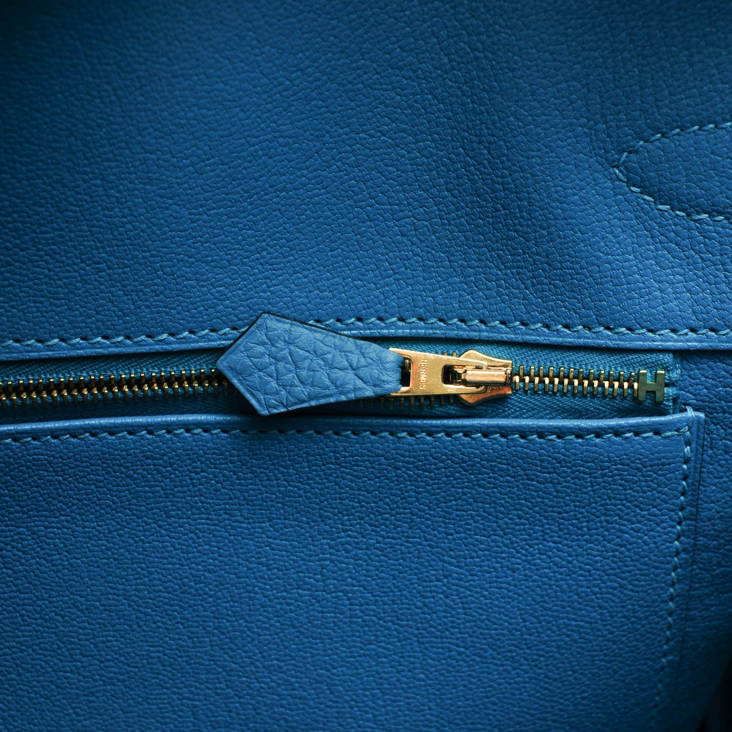 Hermes Togo Birkin 35 Turquoise 8 of 20