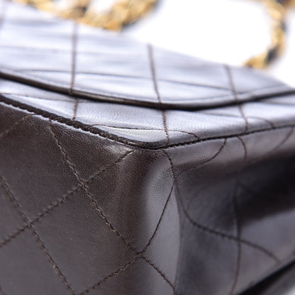 Chanel Lambskin Quilted Mini Square Flap Brown 12 of 16
