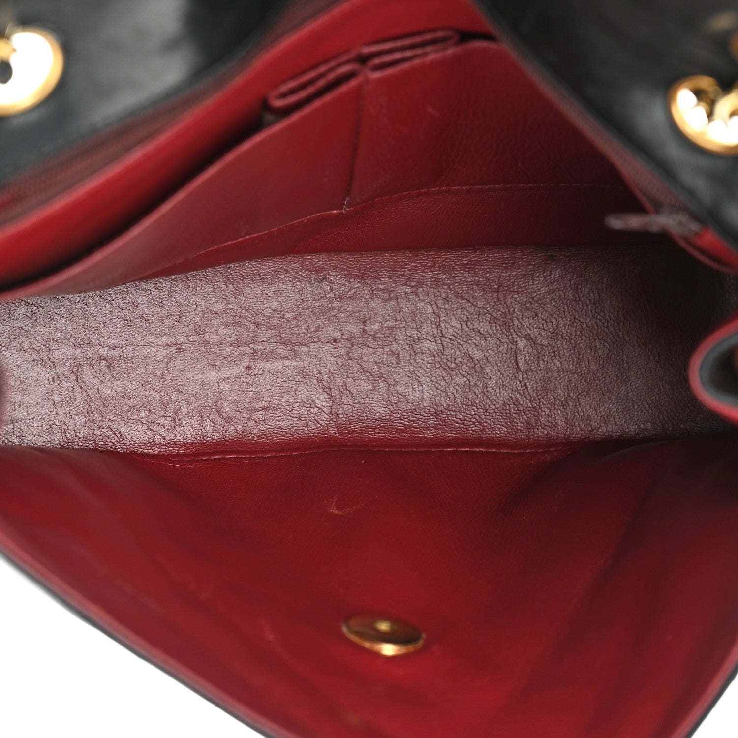 Chanel Lambskin Quilted Medium Single Flap Black 5 of 16