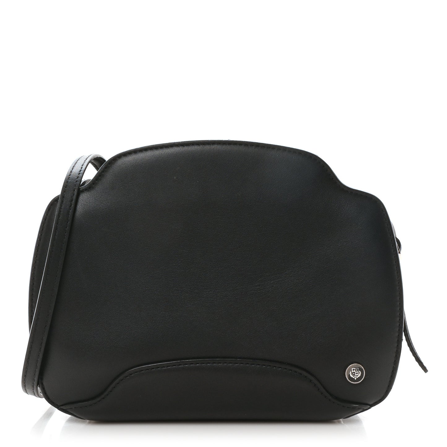 Smooth Calfskin Sesia Crossbody Black