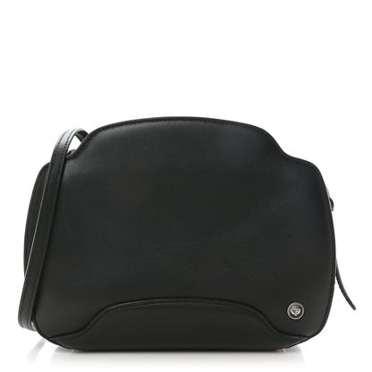 Loro Piana Smooth Calfskin Sesia Crossbody Black 1 of 9