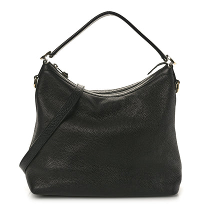 Gucci Pebbled Calfskin Small Miss GG Hobo Black 1 of 10