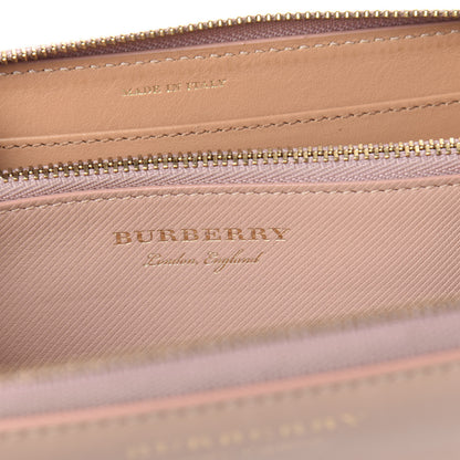 Burberry Trench Calfskin Zip Around Wallet Ash Rose 7 of 7