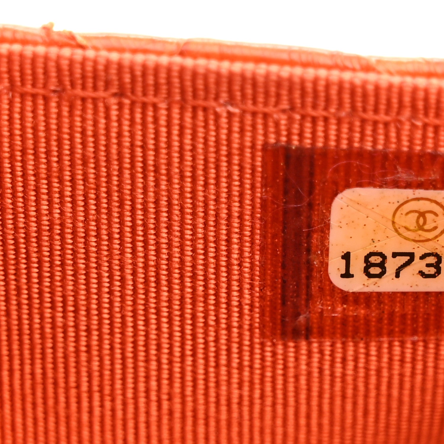 Chanel Snakeskin Wallet On Chain WOC Orange 8 of 11