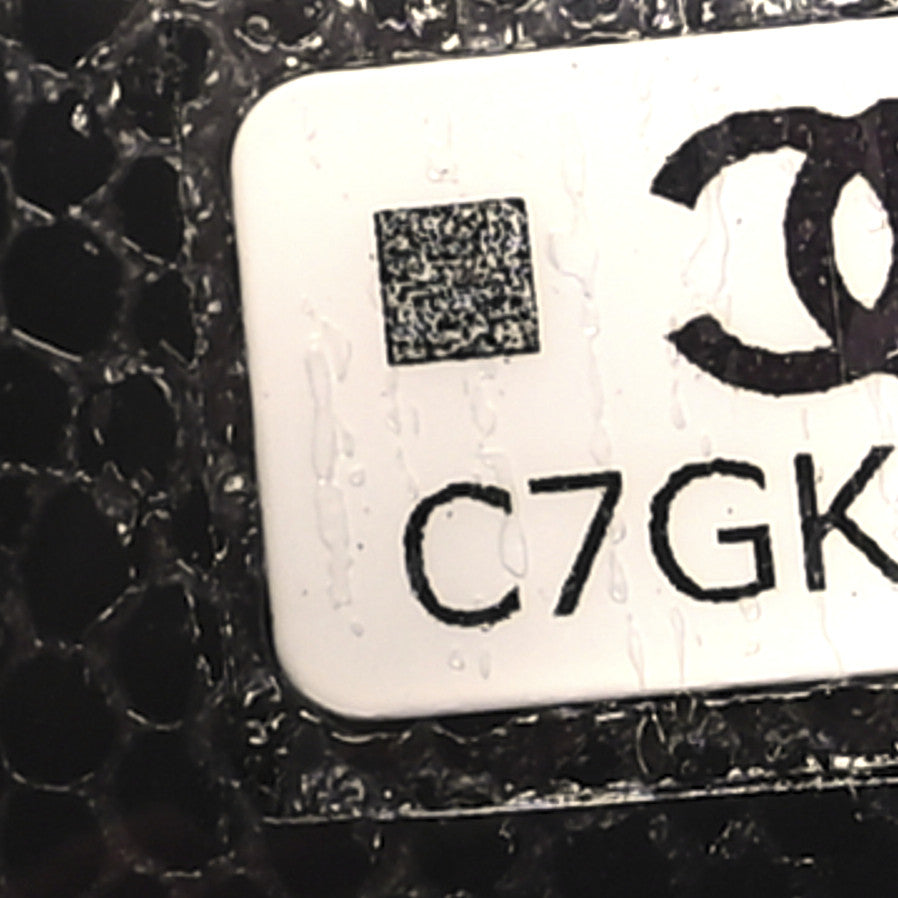 Chanel Caviar Quilted Small Cosmetic Case Black 7 of 7