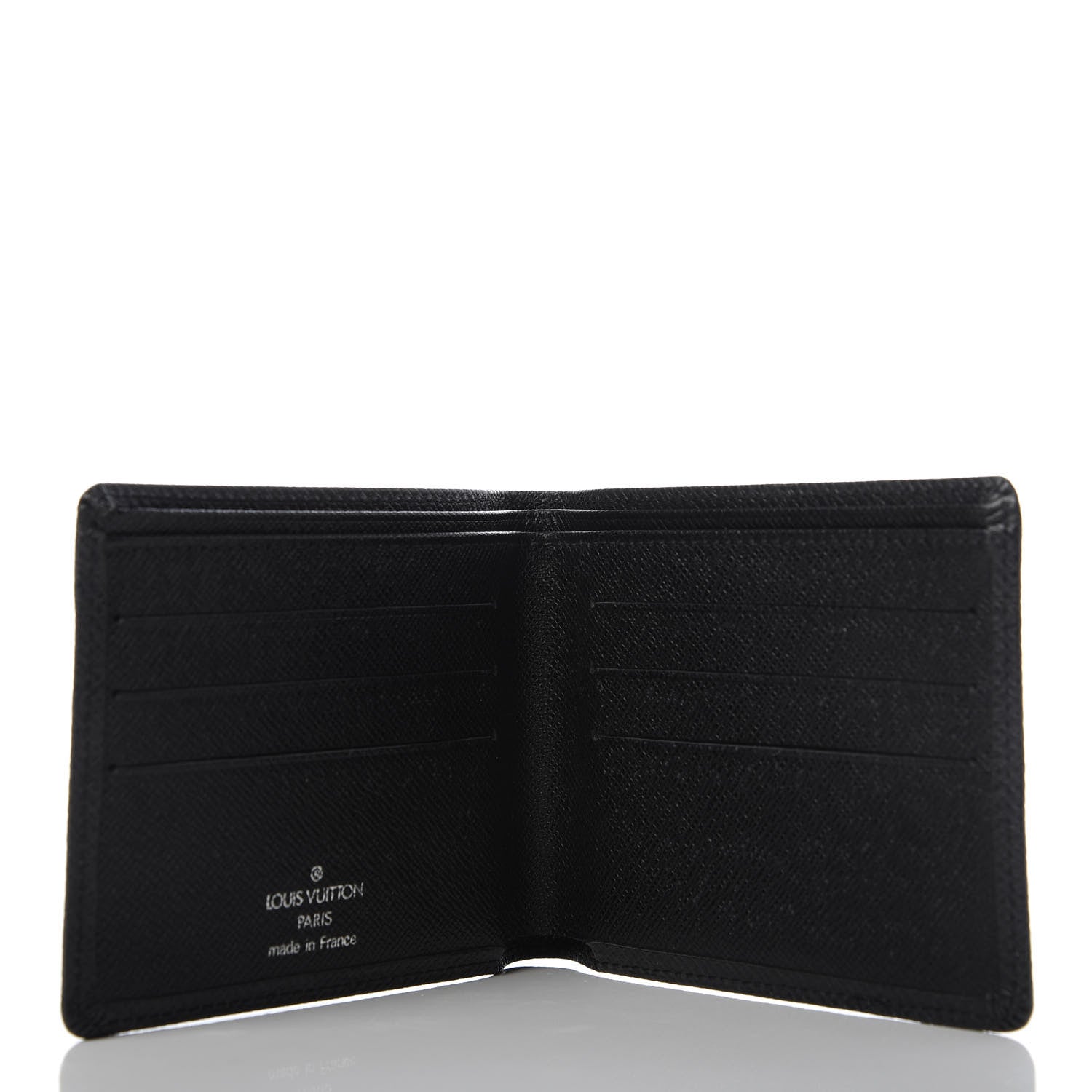 Louis Vuitton Taiga Billfold 6 Credit Card Wallet Ardoise 5 of 9