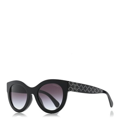 Chanel Crystal CC Sunglasses 5420-B Black 1 of 9