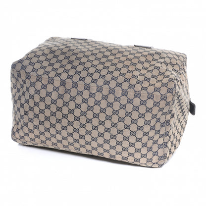Gucci GG Monogram Web Medium Collapsable Carry On Duffle Navy 4 of 8