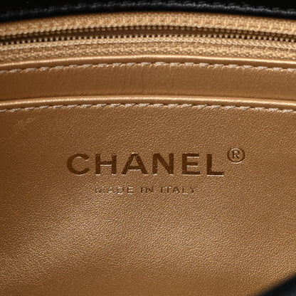 Chanel Lambskin Quilted Mini Rectangular Pearl Crush Flap Black 6 of 17