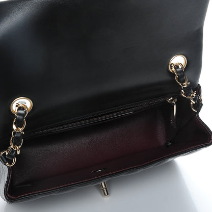 Chanel Lambskin Quilted Mini Rectangular Flap Black 5 of 8