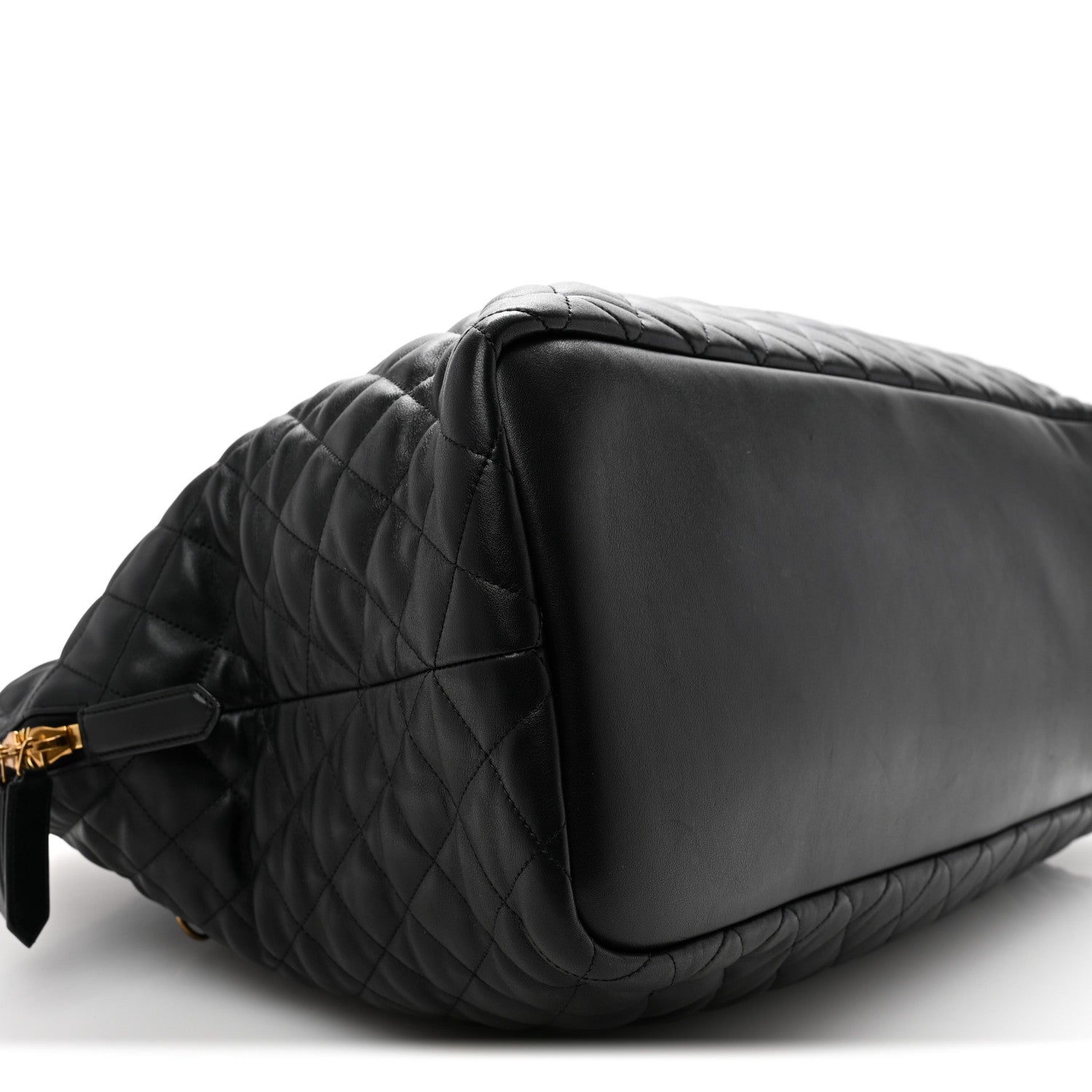 Saint Laurent Calfskin Quilted ES Giant Travel Bag Black 7 of 13