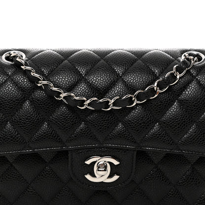 Chanel Caviar Quilted Small Double Flap Black 8 of 10