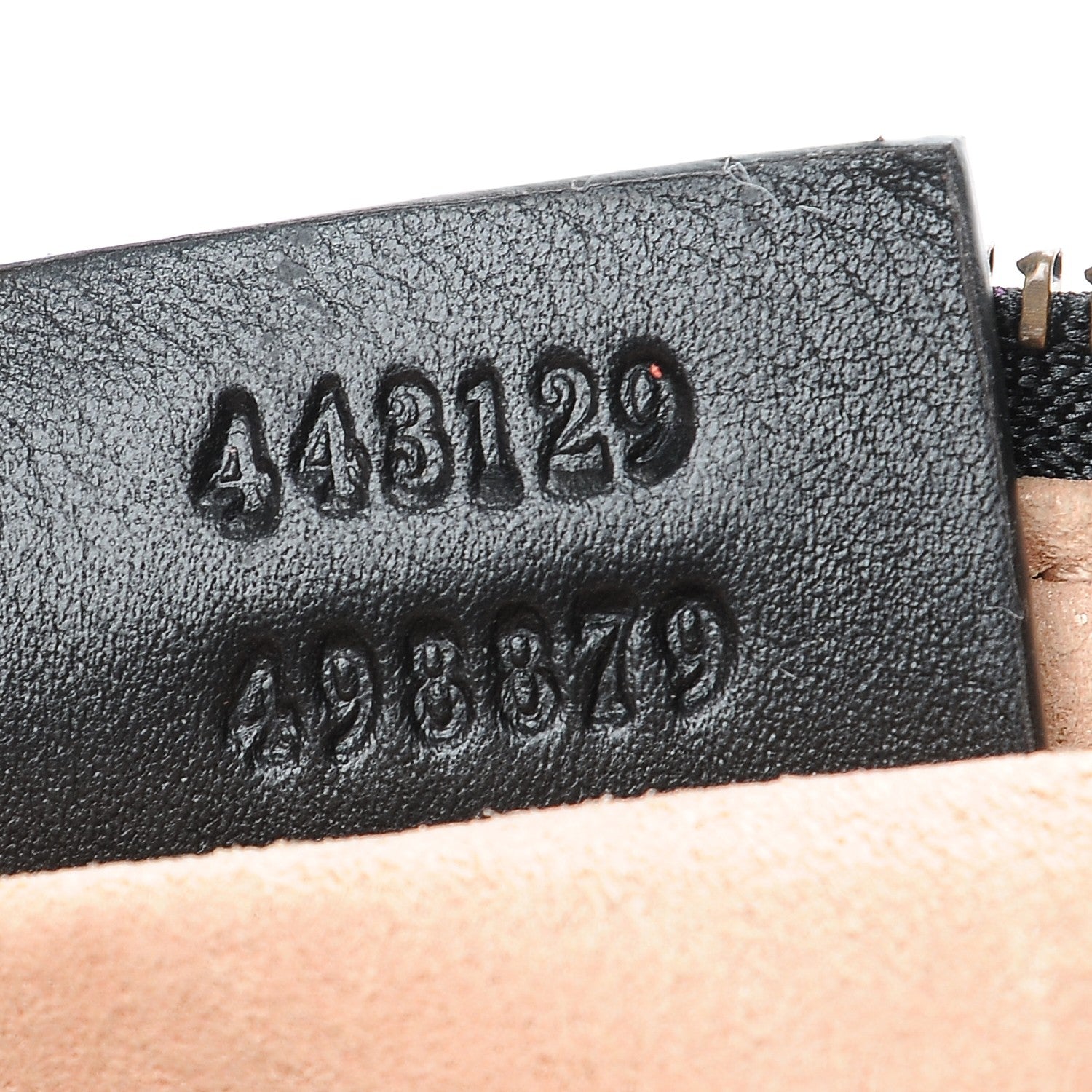 Gucci Calfskin Matelasse Mini GG Marmont Chain Bag Black 7 of 8