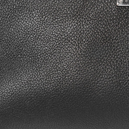 Louis Vuitton Soft Calfskin Lockme II Top Handle Vanille Black 9 of 14