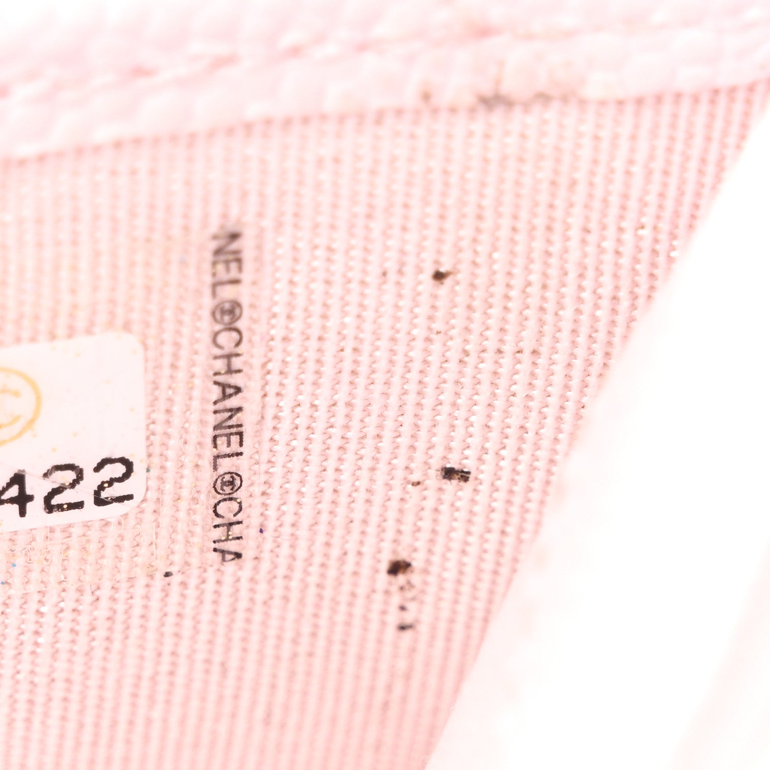 Chanel Caviar Quilted Card Holder Light Pink 9 of 10