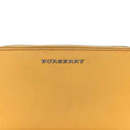 Burberry Grainy Calfskin Zip Around Wallet Yellow 8 of 10