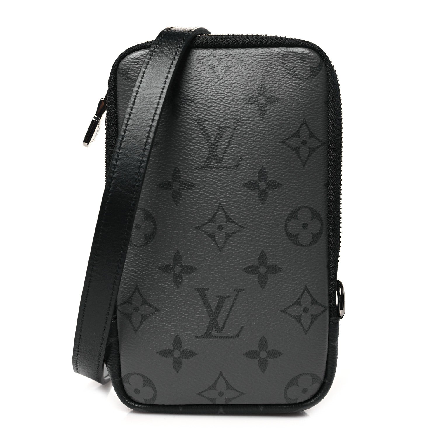 Louis Vuitton Monogram Eclipse Reverse Double Phone Pouch 1 of 10