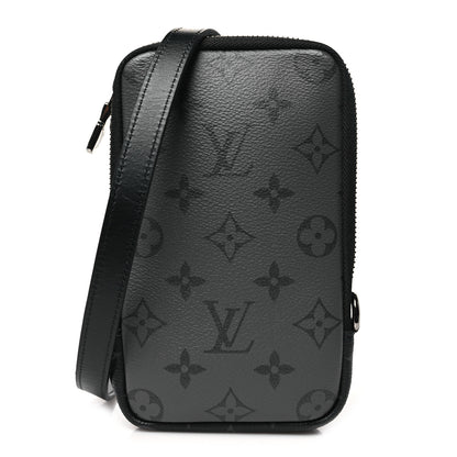 Louis Vuitton Monogram Eclipse Reverse Double Phone Pouch 1 of 10