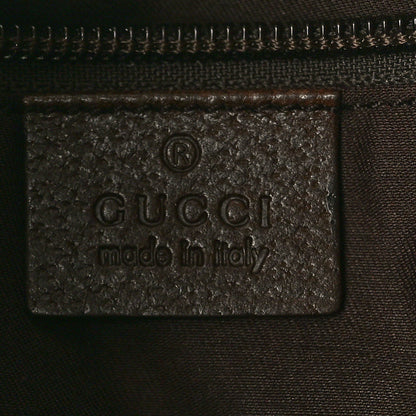 Gucci Monogram Flat Messenger Bag Dark Brown 6 of 12