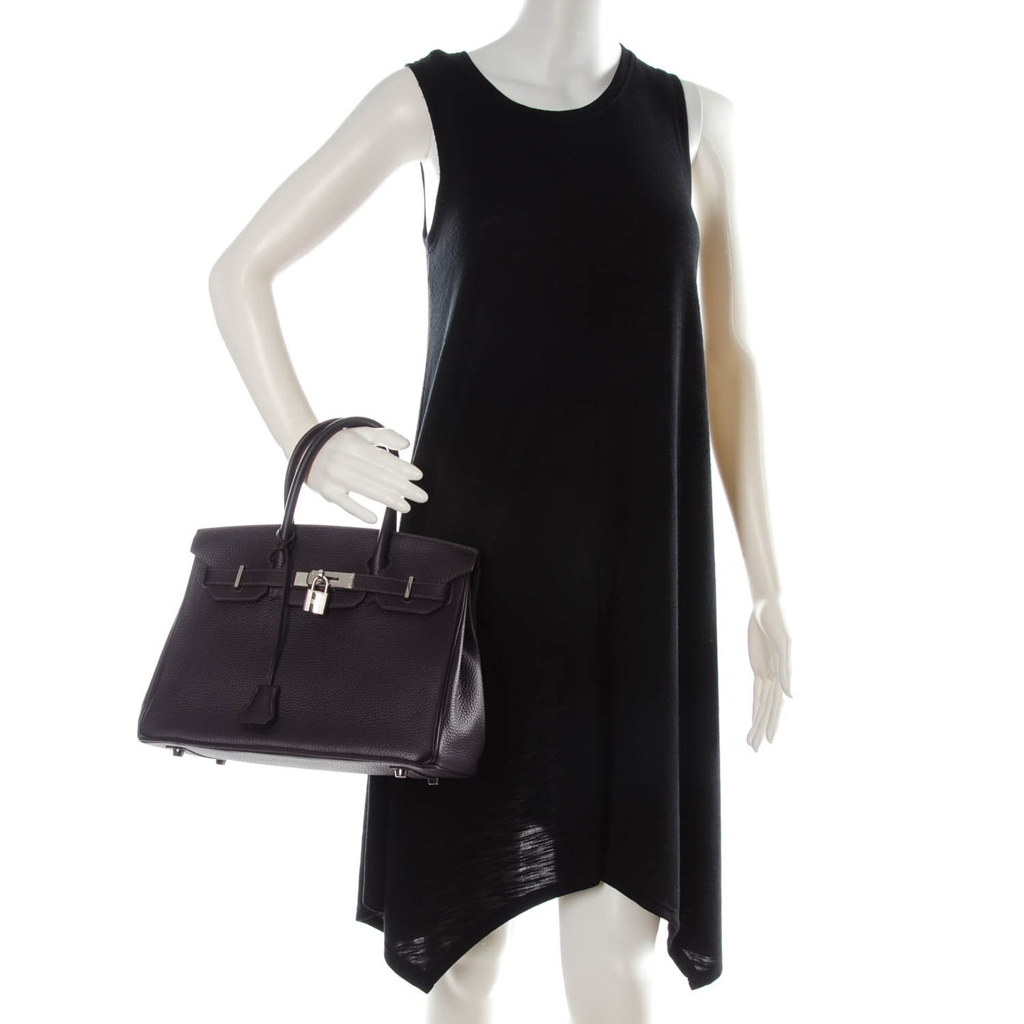 Taurillon Clemence Birkin 30 Raisin