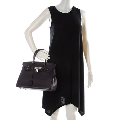 Hermes Taurillon Clemence Birkin 30 Raisin 2 of 25