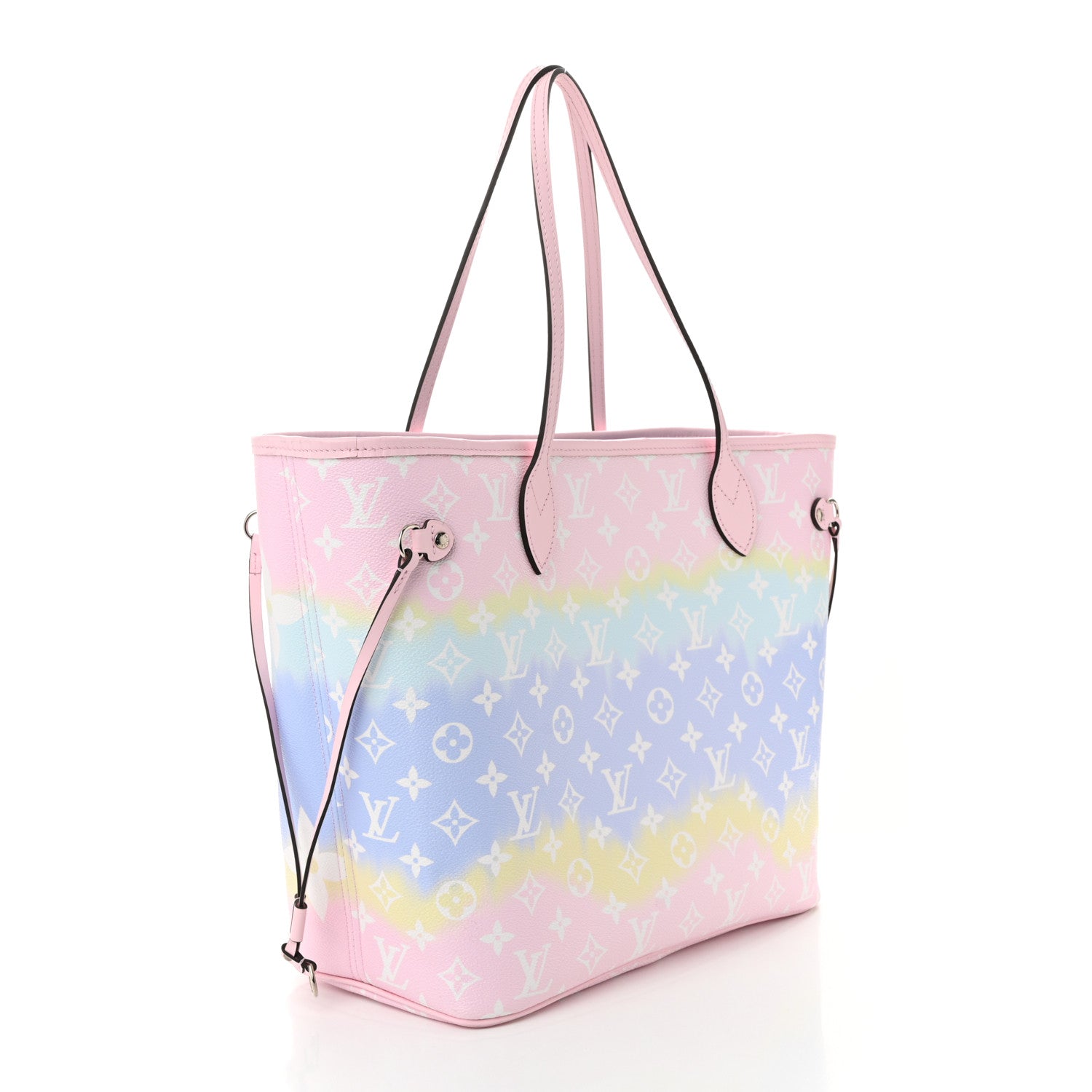 Louis Vuitton Monogram Escale Neverfull MM Pastel 4 of 15