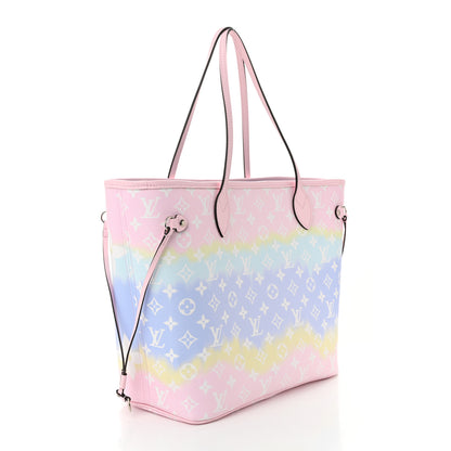 Louis Vuitton Monogram Escale Neverfull MM Pastel 4 of 15