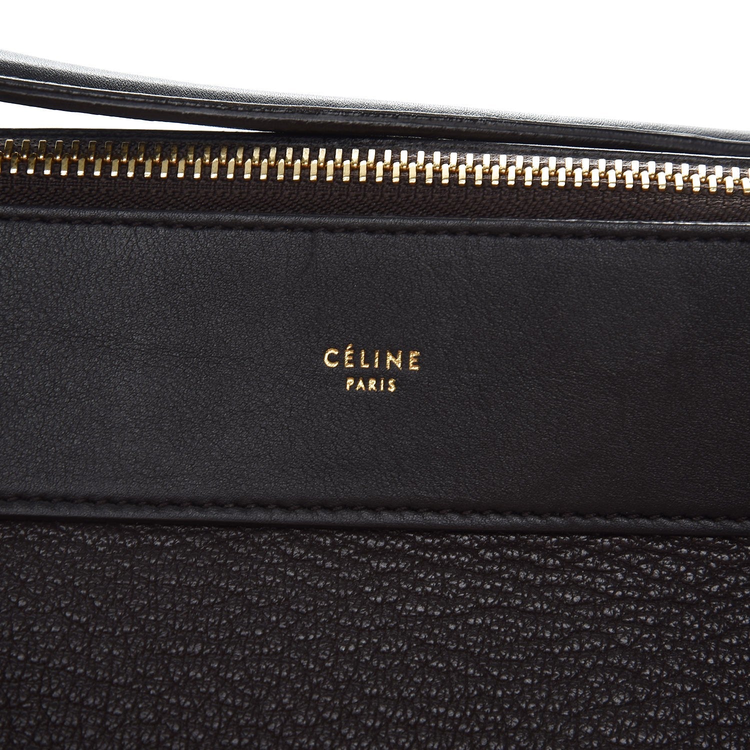 Celine Goatskin Smooth Calfskin Small Ring Bag Dark Taupe 6 of 11