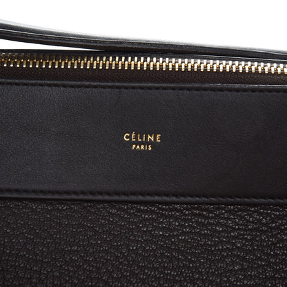 Celine Goatskin Smooth Calfskin Small Ring Bag Dark Taupe 6 of 11