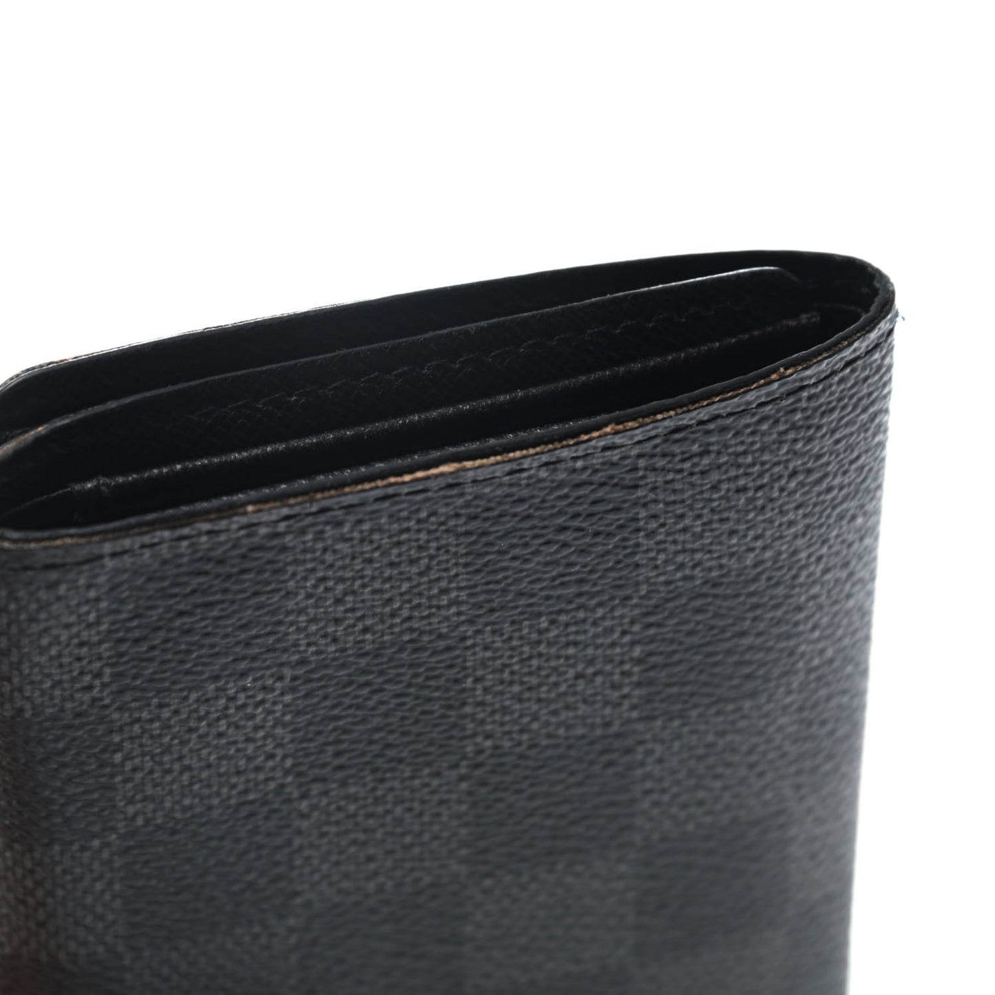 Damier Graphite Canvas Tri-Fold Compact Wallet