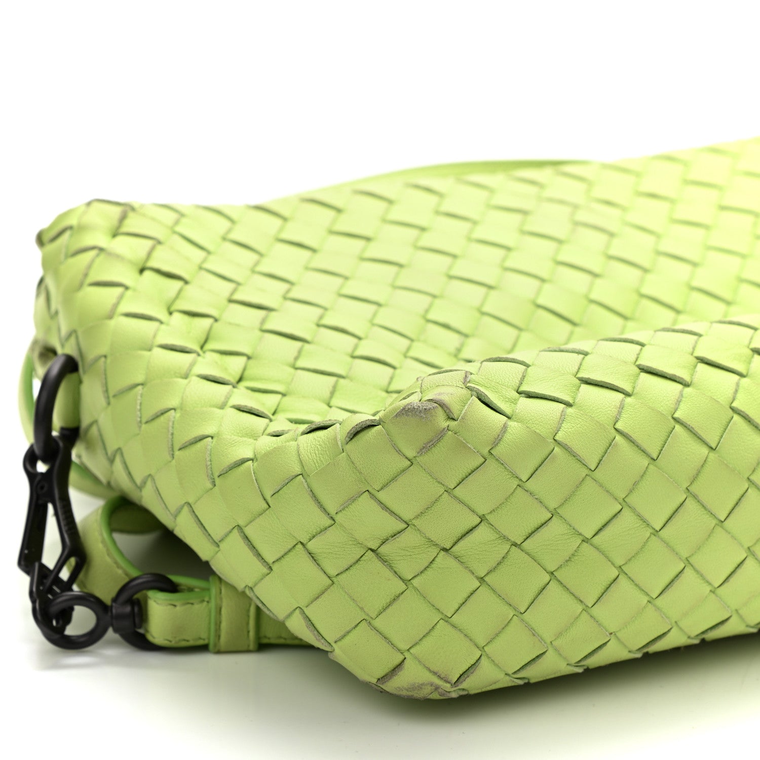 Bottega Veneta Nappa Intrecciato Crossbody Kiwi 12 of 15